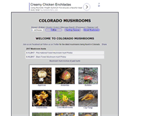 Tablet Screenshot of coloradomushrooms.com